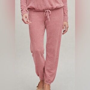 Barefoot Dreams Pink Cozy Plush Jogger Pants